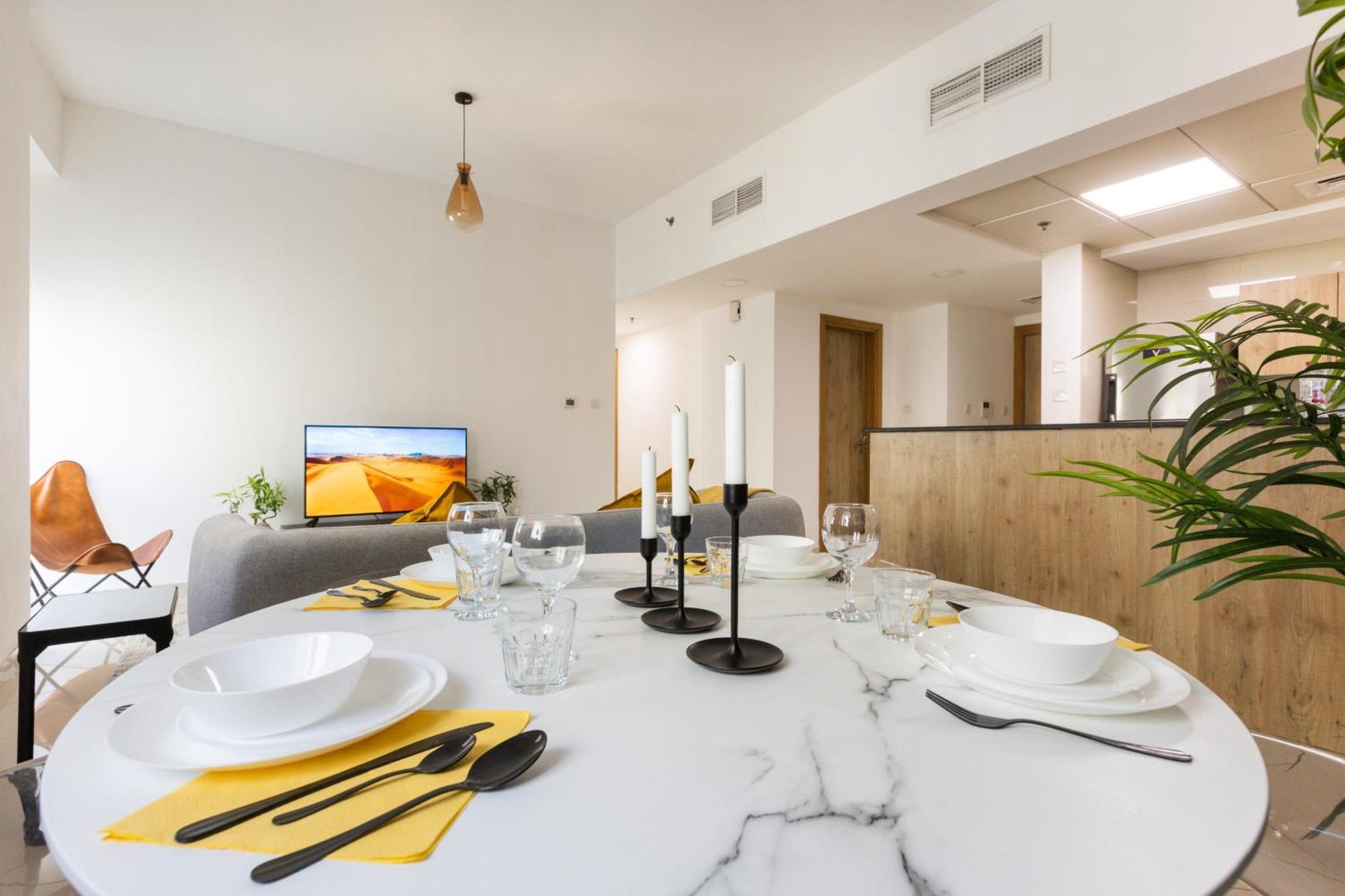 Enticing Space With Marina View Near The Beach! Dubaj Kültér fotó