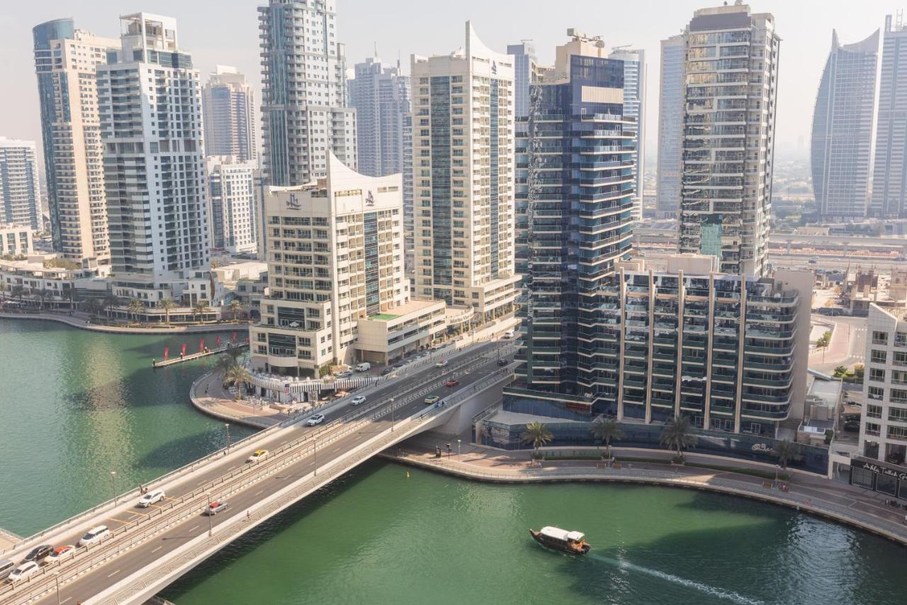 Enticing Space With Marina View Near The Beach! Dubaj Kültér fotó